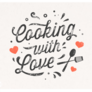 Cooking With Love Sticker