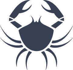 Cool Abstract Crab Sticker