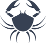 Cool Abstract Crab Sticker