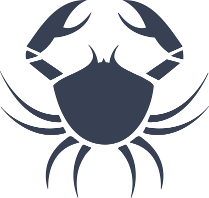 Cool Abstract Crab Sticker