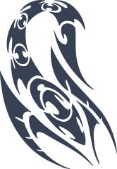 Cool Abstract Scorpion Sticker