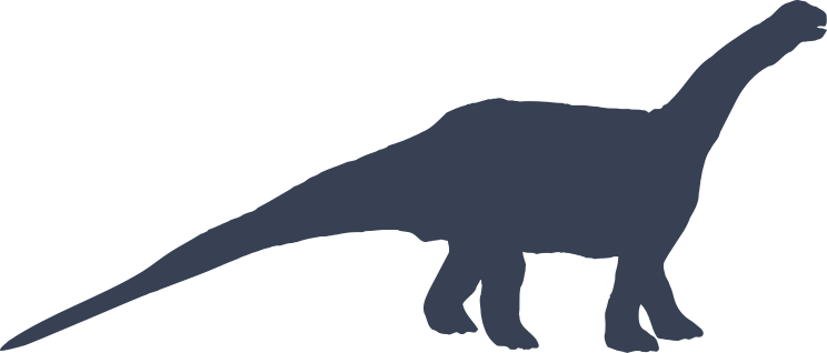 Cool Apatosaurus Dinosaur Sticker