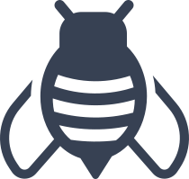 Cool Bee Sticker