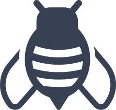 Cool Bee Sticker