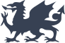 Cool Dragon With Pointy Tongue And Tail Sticker