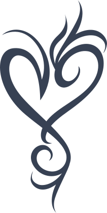 Cool Entangled Heart Sticker