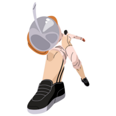 Cool Fencing Sticker