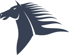 Cool Horse Head Sticker