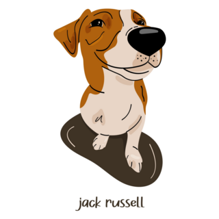 Cool Jack Russell Sticker