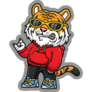 Cool Kid Tiger Sticker