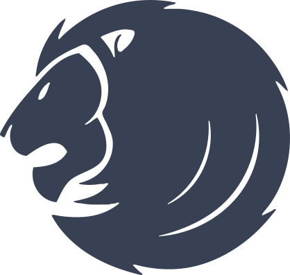 Cool Lion Face Sticker