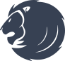 Cool Lion Face Sticker