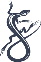 Cool Lizard Gecko With Long Toes Sticker