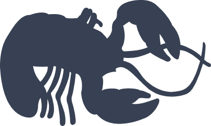 Cool Lobster Sticker