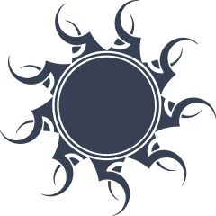 Cool Looking Sun Sticker