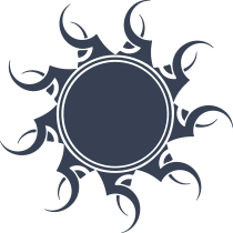 Cool Looking Sun Sticker