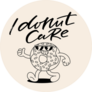 Cool Retro I Donut Care Quote Sticker