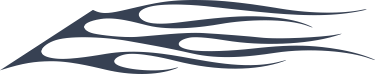 Cool Slplit Flames Sticker