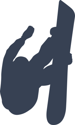 Cool Snowboarder Sticker