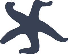 Cool Starfish Sticker