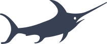 Cool Swordfish Fish Sticker