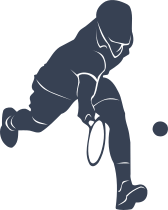 Cool Tennis Player Sticker