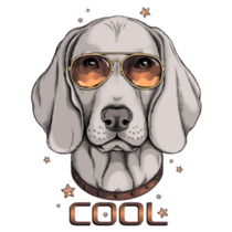 Cool Weimaraner Sticker