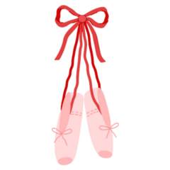 Coquette Ballet Sticker
