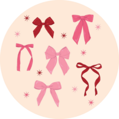 Coquette Bows Sticker
