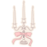 Coquette Candles Sticker