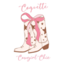 Coquette Cowgirl Boots Sticker