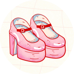 Coquette Fashion Sticker