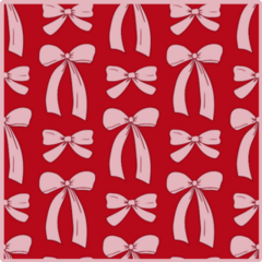 Coquette Pattern Sticker