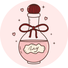 Coquette Potion Sticker