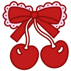 Coquette Ruffle Bow Sticker