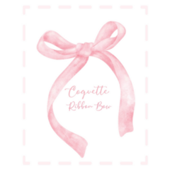 Coquette Watercolor Sticker