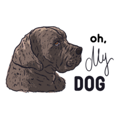Corso Oh My Dog Sticker
