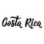Costa Rica Cute Font Sticker 