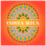 Costa Rica Emblem Sticker