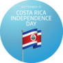 Costa Rica Freedom Sticker