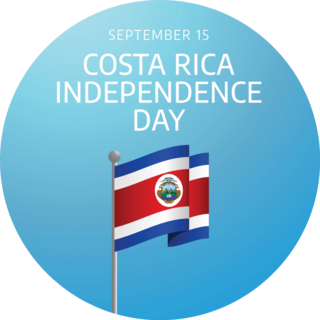Costa Rica Freedom Sticker