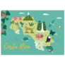 Costa Rica Hand Drawn Sticker