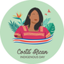 Costa Rica Indigenous Day Sticker