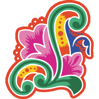 Costa Rica Ornament Sticker