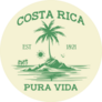 Costa Rica Pura Vida Sticker