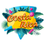 Costa Rica Tropical Sticker