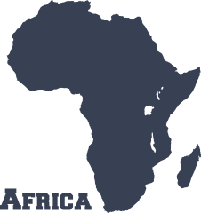 Country Of Africa Sticker