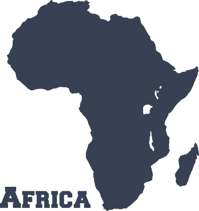 Country Of Africa Sticker