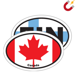 Magnets - Country Ovals