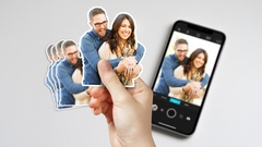 Couples Photo Sticker
